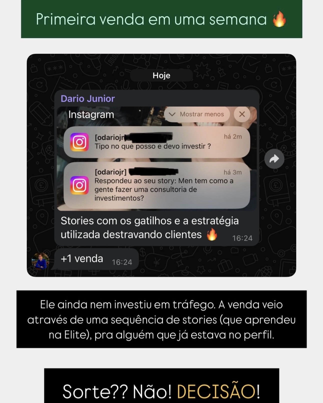 Depoimento - Dario Junior